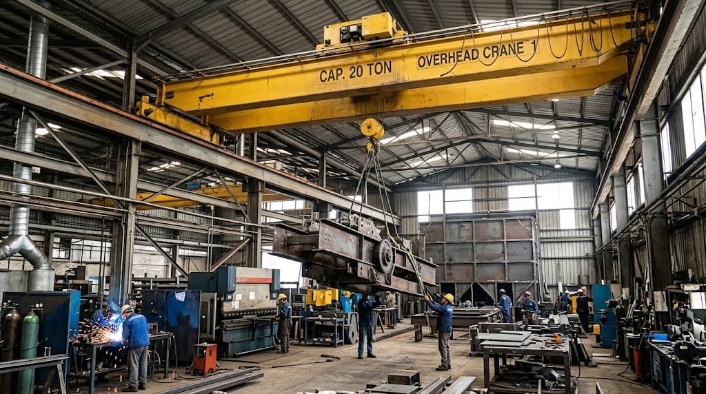Operator Overhead Crane Mobile Crane Pedestal Crane